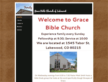 Tablet Screenshot of gbclakewood.com